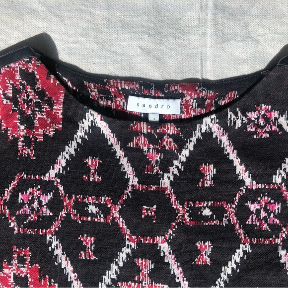 Sandro Rug Pattern Top - Picture 2 of 3